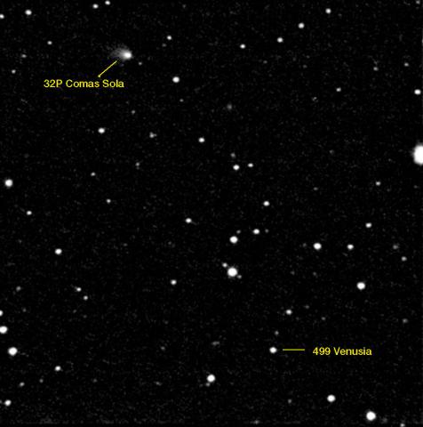 Asteroide 499 Venusia