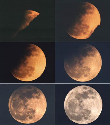 Eclipse parcial de Luna 7 de septiembre 2006