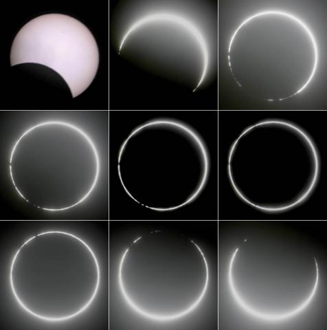 Eclipse anular 8 abril 2005