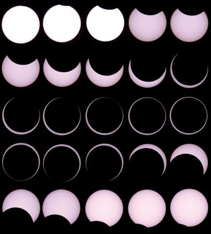 Eclipse anular 3 octubre 2005