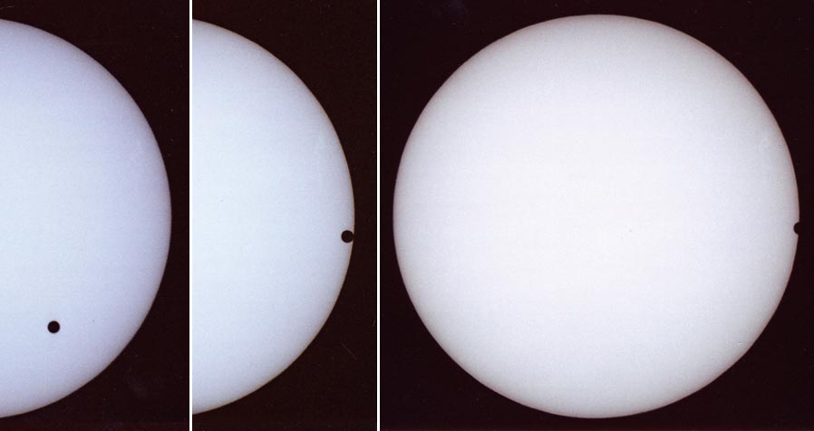 Tránsito de Venus delante del Sol