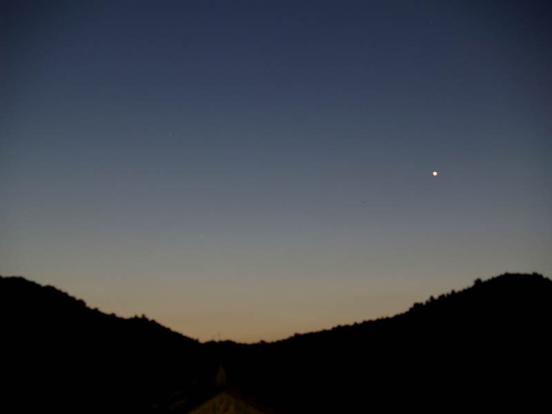 Venus en el crepúsculo matutino